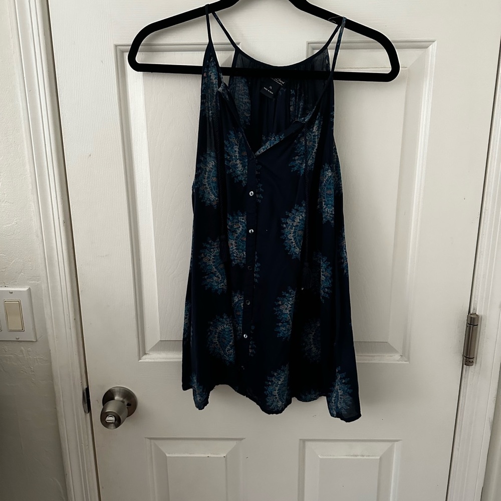 Xl blue tank top